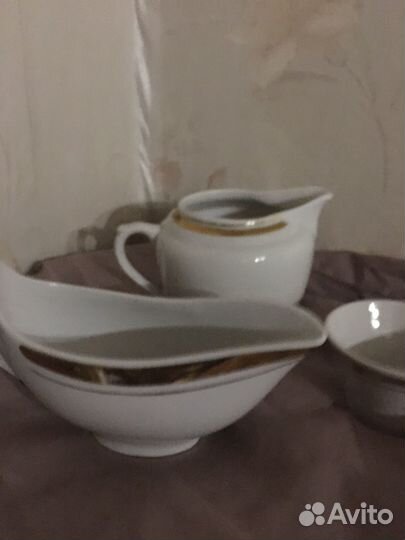 Соусник дулево, солонка, кувшинчик