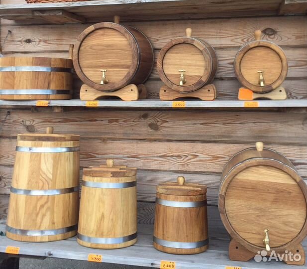 Дубовые бочки
