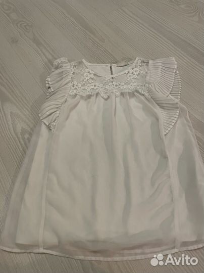 Блузка белая 146