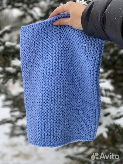 Шапка и снуд ручной работы