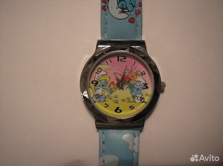 Часы Смурфы Smurfs