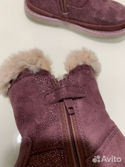 Сапоги демисезонные для девочки 22 размер