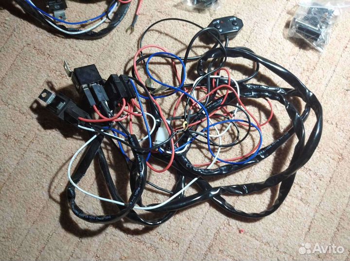 Фары универсальные, балка светодиодная