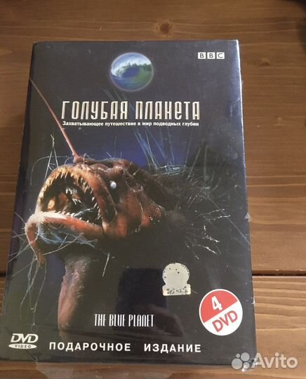 DVD диски BBC Голубая планета документальный фильм