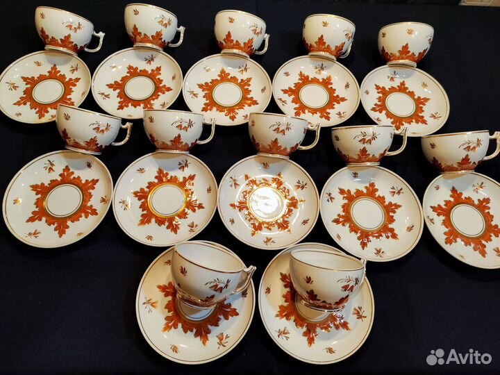 Чайный сервиз барбарис вербилки