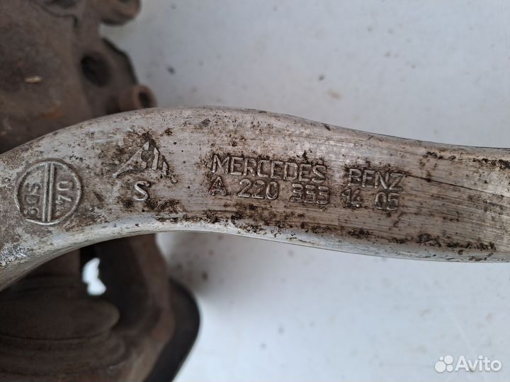 Рычаг передний w220 ступица w220