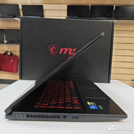 Игровой ноутбук MSI i5/RTX3050/РАССРОЧКА/гарантия