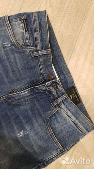 Джинсы dolce gabbana р.46