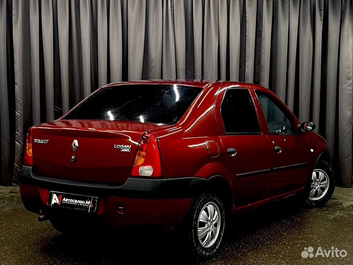 Renault Logan 1.4 МТ, 2009, 165 123 км