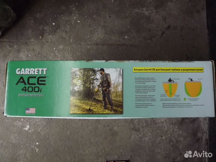 Металлоискатель garrett ace 400i