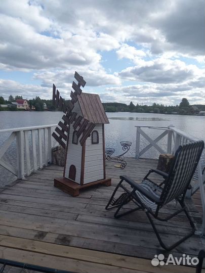 Декоративная мельница для сада