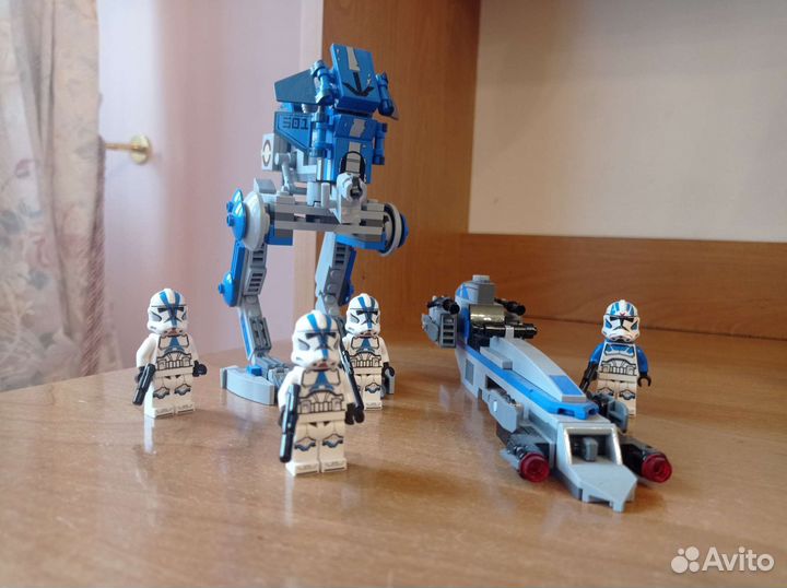 Lego star wars клоны 501 легиона