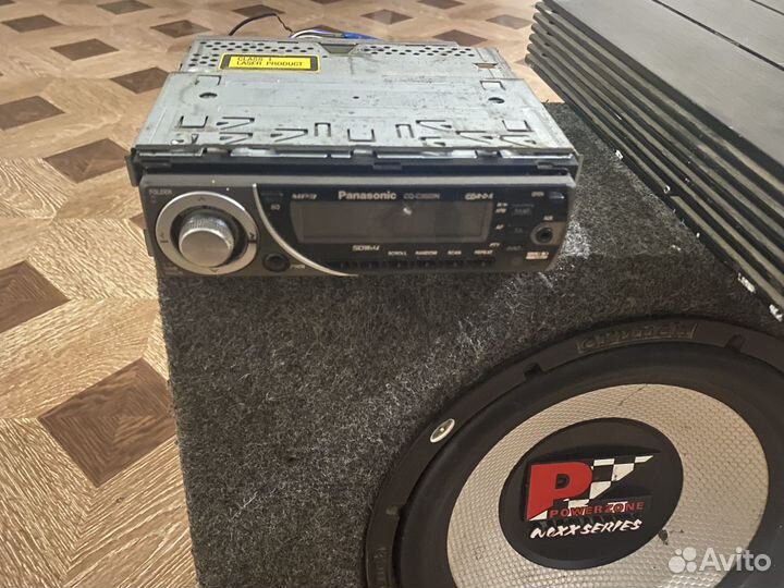 Саб буфер и усилитель магнитофон