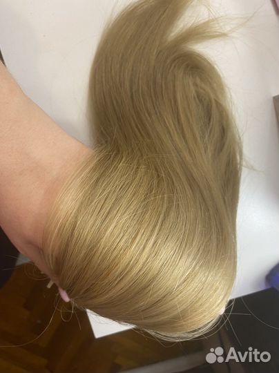 Волосы для наращивания 50 см бу 315 капсул