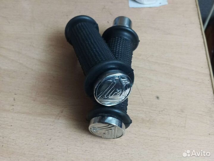 Кастомные ручки руля Урал вояж волк