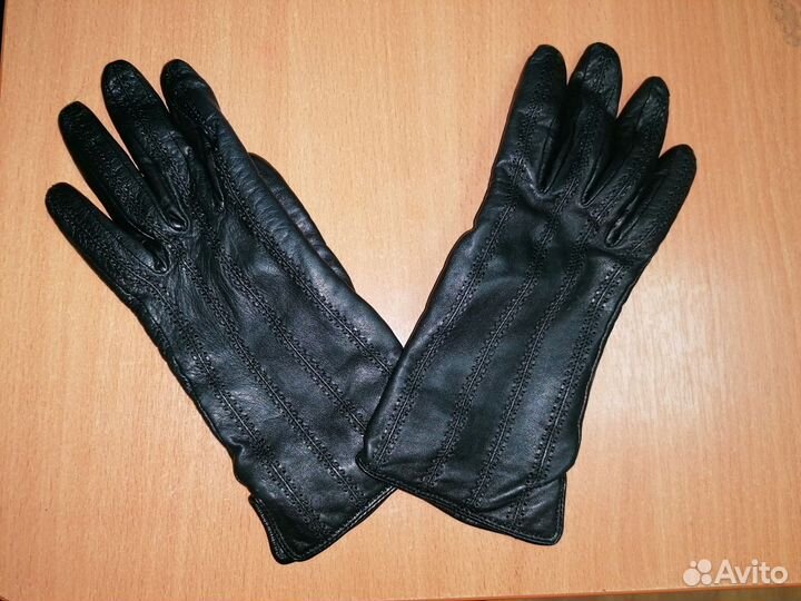 Перчатки женские натуральная кожа 6.5