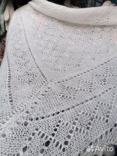 Платок шаль паутинки