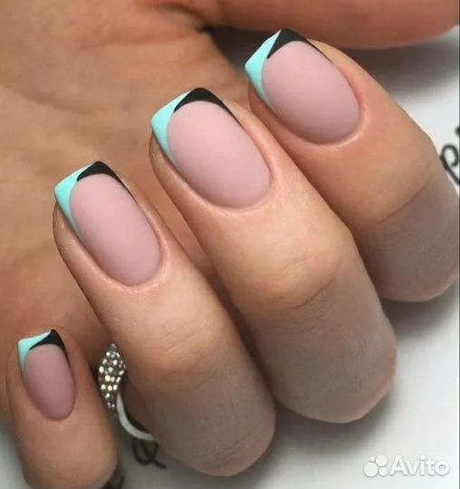 Маникюр наращивание