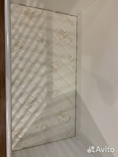 Кроватка Polini kids French с комодом