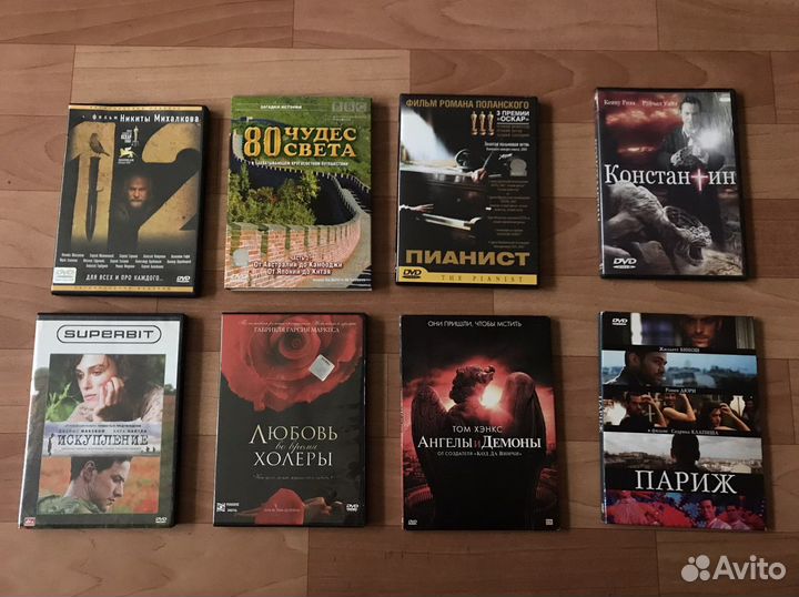 Фильмы на dvd, музыкальные диски