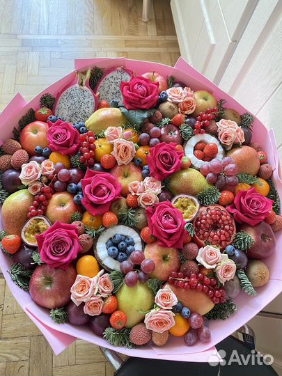 Фруктовые букеты для женщин