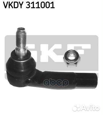 Наконечник рулевой тяги передн.прав. vkdy31100