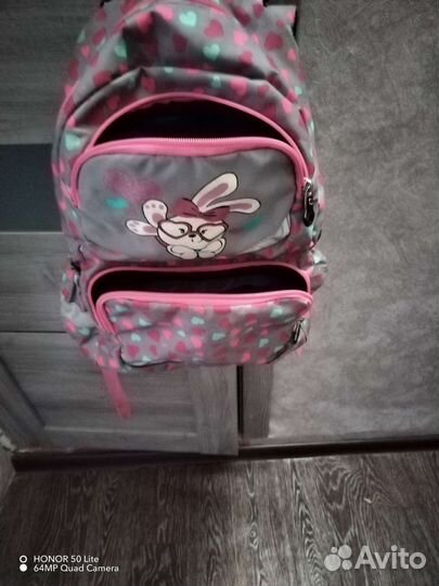 Рюкзак школьный ортопедический для девочки б/у