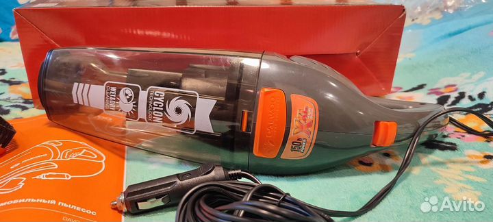 Автомобильный пылесос (новый)