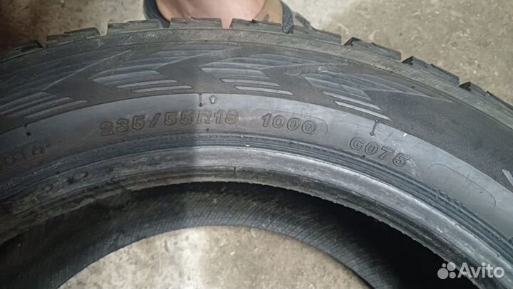 Yokohama Ice Guard G075 235/55 R18 и 235/55 R18 100Q