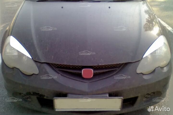 Реснички на фары honda integra 2001-06 DC5