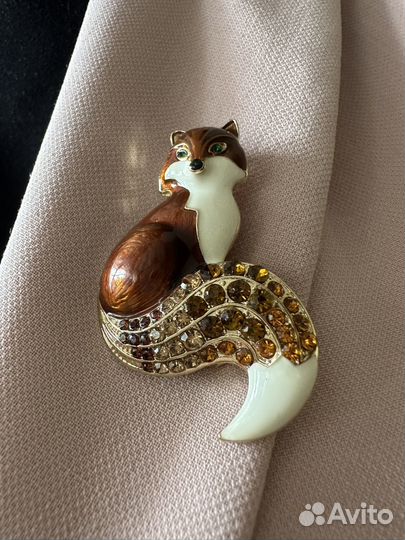 Брошь Лиса