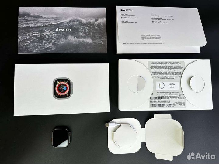 Apple watch ultra с яблоком
