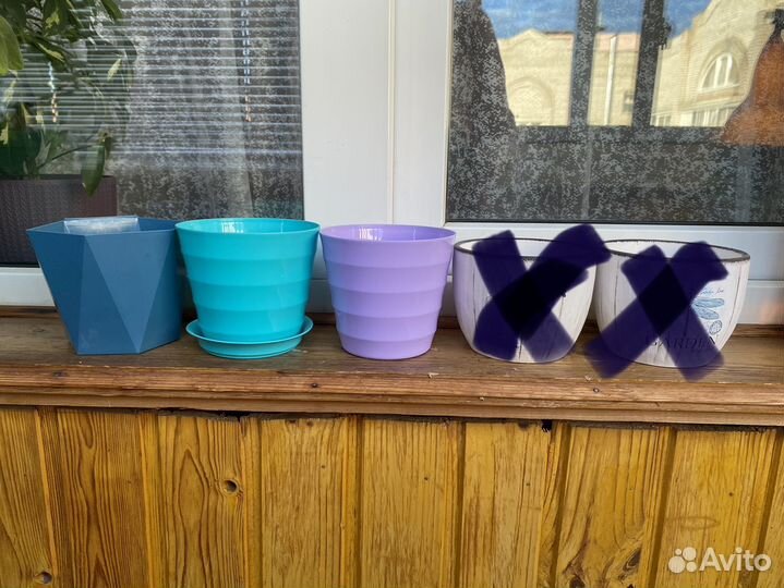 Горшки для цветов