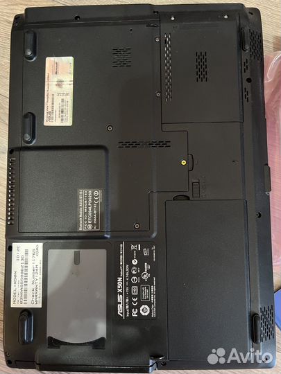 Ноутбук asus на запчасти