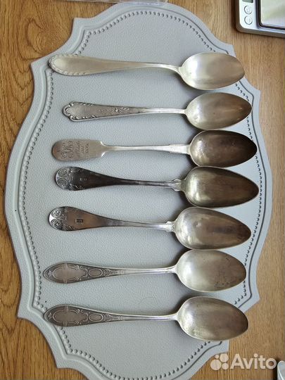 Лом столовых приборов серебро