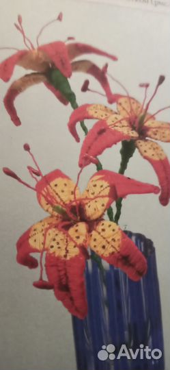 Поделки. Цветы из ниток