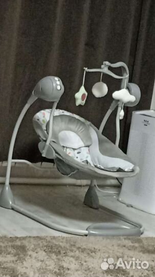 Детские электронные качели для новорожденных