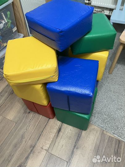 Мягкие игровые модули Кубики
