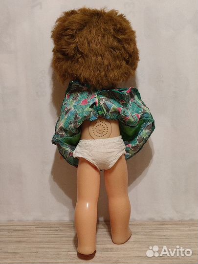 Кукла. Высота - 45 см. Платье. Винтаж