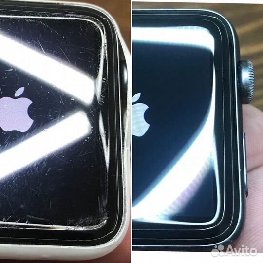 Полировка часов apple watch