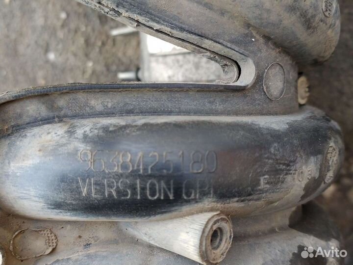 Впускной коллектор peugeot 206