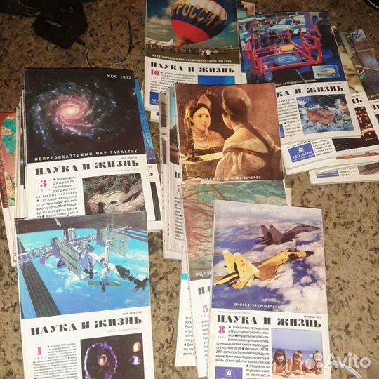 Журналы Наука и жизнь 250 шт Вокруг света и др