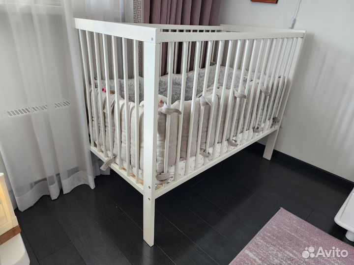 Детская Кровать икея с матрасом