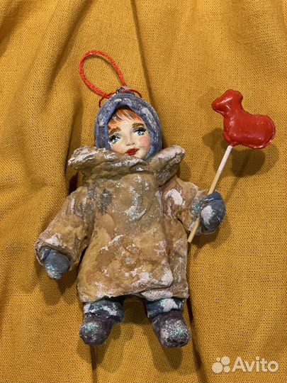 Ватная игрушка