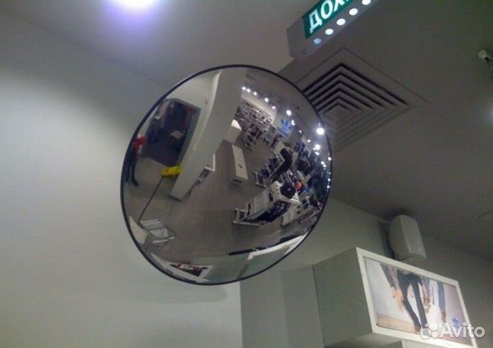 Зеркало пластиковое обзорное сферическое 900 мм