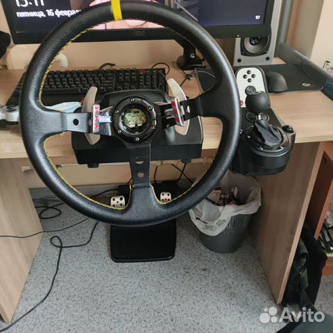 Руль logitech g27 купить в Москве | Электроника | Авито