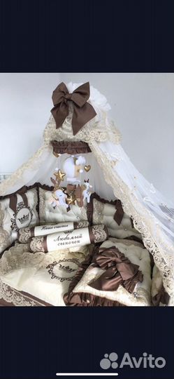 Бортики в детскую кроватку