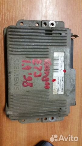 Блок управления двигателем Kangoo 1,4 E7J