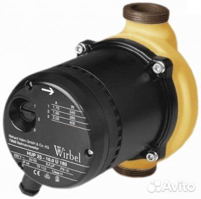 Насос циркуляционный wirbel HUP 30- 7.0 u 180 расп