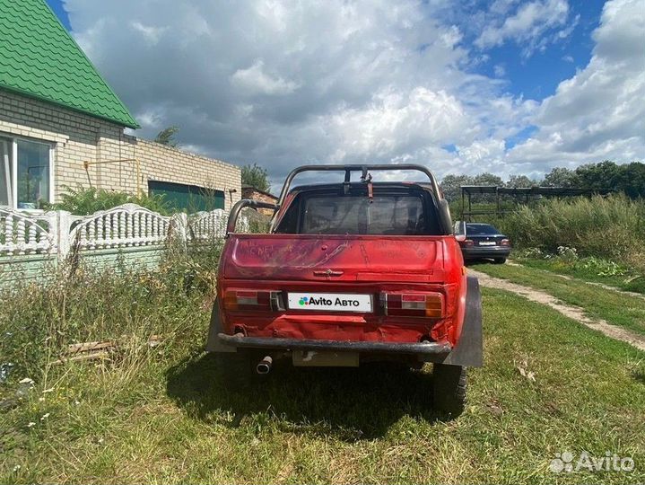 LADA 4x4 (Нива) 1.6 МТ, 1992, 100 000 км